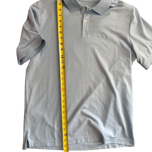 Tommy Bahama Light Blue Short Sleeve Polo Shirt Men’s Small S - Picture 3 of 7